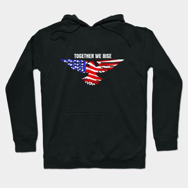 Together We Rise Hoodie by Red Wolf Rustics And Outfitters